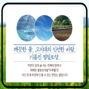 철원동신미곡처리장 두루웰철원오대쌀,원더라이브[철원동신미곡 24년산DMZ햅쌀]10KG두루웰철원오대쌀(DMZ햅쌀)